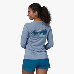 Patagonia Long Sleeve Capilene Cool Daily Lands XS